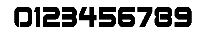 Rocket Command Condensed Font OTHER CHARS
