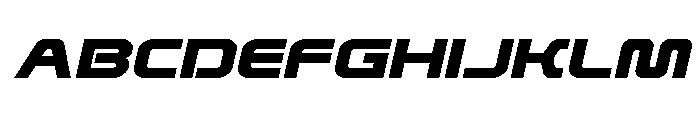 Rocket Command Expanded Italic FONT