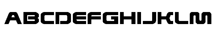 Rocket Command Expanded FONT