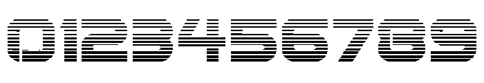 Rocket Command Gradient Font OTHER CHARS
