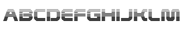 Rocket Command Gradient FONT