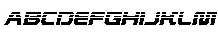 Rocket Command Halftone Italic FONT