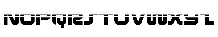 Rocket Command Halftone Font LOWERCASE