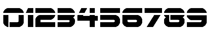 Rocket Command Laser Font OTHER CHARS