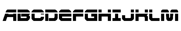 Rocket Command Laser Font UPPERCASE