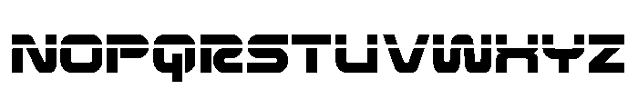 Rocket Command Laser Font UPPERCASE