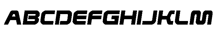 Rocket Command Semi-Italic FONT