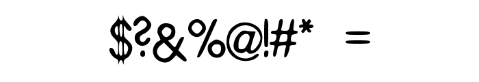 Rocketeer_Gothic Font OTHER CHARS