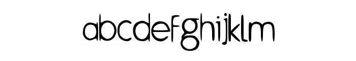 Rocketeer_Gothic Font LOWERCASE