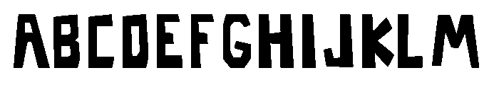 Rocko Font UPPERCASE