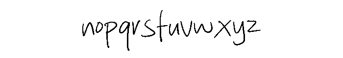 Rockscript Font LOWERCASE