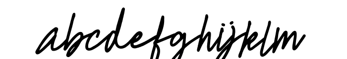 Rocky Brie Font LOWERCASE