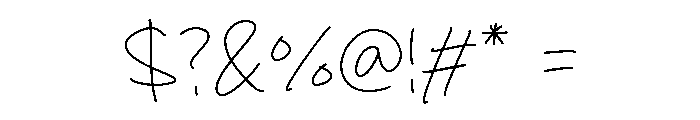 Rocky Modish Font OTHER CHARS