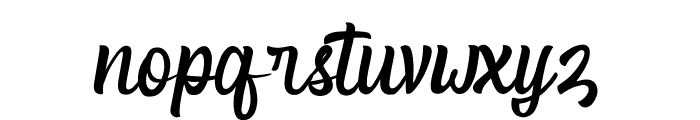 Rocky Run Font LOWERCASE
