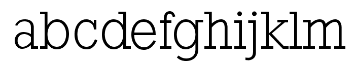 RockyLight Font LOWERCASE