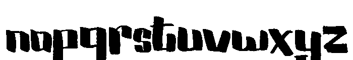 Rockyboard Rocky Font LOWERCASE