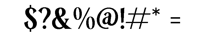 Rodagile Font OTHER CHARS