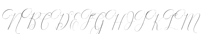 Rodanthe Font UPPERCASE