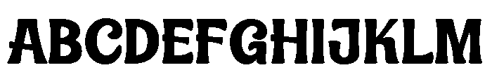 Rodixutrial Regular Font UPPERCASE
