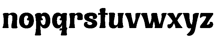 Rodixutrial Regular Font LOWERCASE