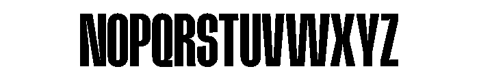 Rodmolle Condensed Demo Bold Font UPPERCASE