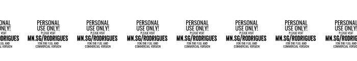Rodrigues Font OTHER CHARS
