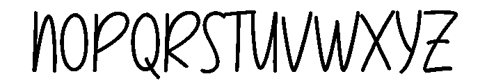 RogellikaRegular Font UPPERCASE