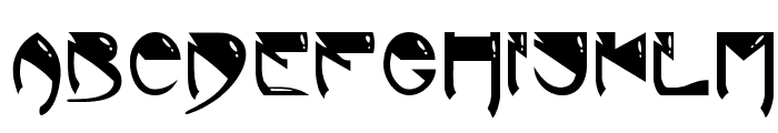 Roger-Dean-s-ABWH Font LOWERCASE