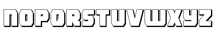 Rogue Hero 3D Font LOWERCASE