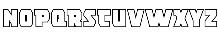 Rogue Hero Outline Font UPPERCASE