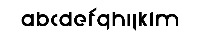 Rokford Font LOWERCASE