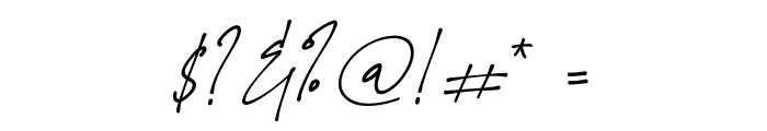 Rolasan Signature Font OTHER CHARS