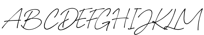 Rolasan Signature Font UPPERCASE
