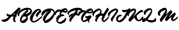 Rolling Beat_Personal Use Font UPPERCASE