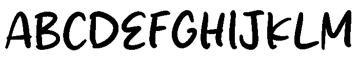 Rolling Cake Font UPPERCASE