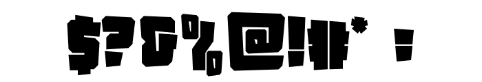 Rolling Font OTHER CHARS