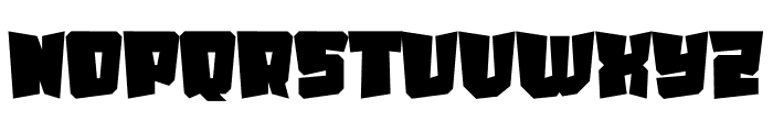 Rolling Font LOWERCASE