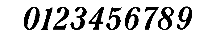Romaansch Bold Italic Font OTHER CHARS