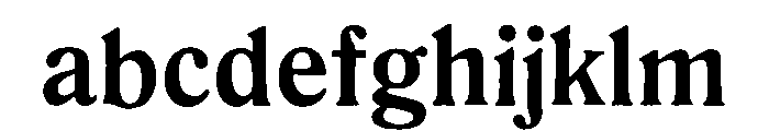Romaansch Bold FONT