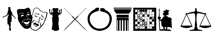 Roman Empire Font OTHER CHARS