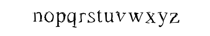 Roman New Times Medium Font LOWERCASE