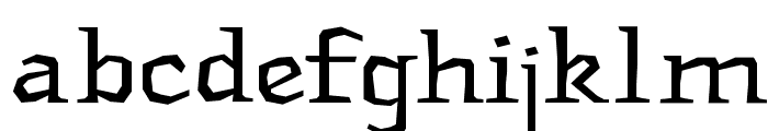 RomanWoodcut Font LOWERCASE