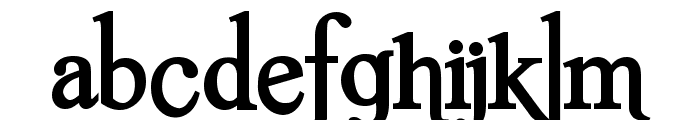 Romance Fatal Serif Std Bold Font LOWERCASE
