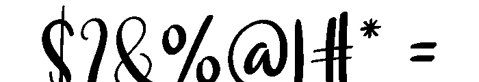 Romance1 Font OTHER CHARS