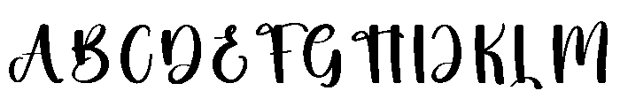 Romance2 Font UPPERCASE