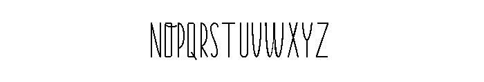 Romance4 Font UPPERCASE
