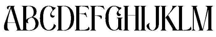 Romancio ikiiko.com Font UPPERCASE