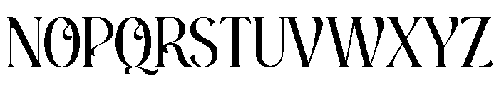 Romancio ikiiko.com Font UPPERCASE