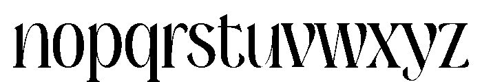 Romancio ikiiko.com Font LOWERCASE