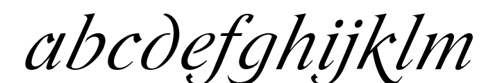 Romande ADF Script Std Italic Font LOWERCASE
